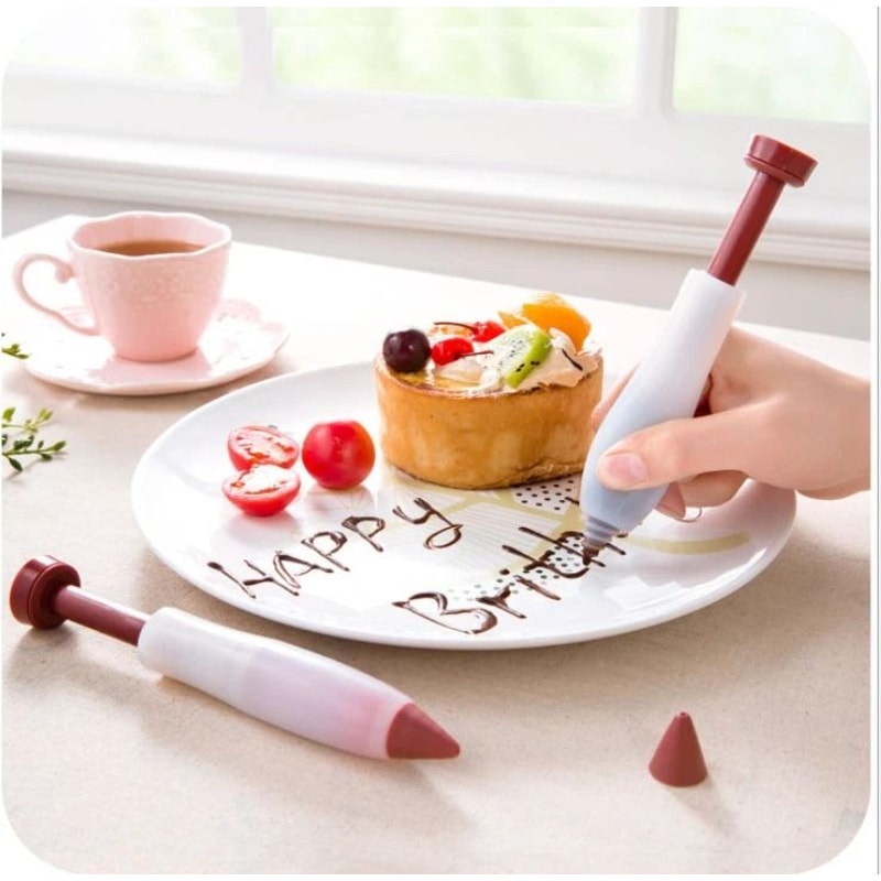 Cake Decorating Pen Set For Icing Chocolate And Cookie Decorating 0
