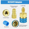 Adapter Kit Brass Quick Couplers High Low Side Car AC Conversion 2