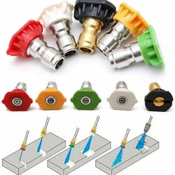 pressure washer nozzle tips quick connect psi power washer spray nozzle set