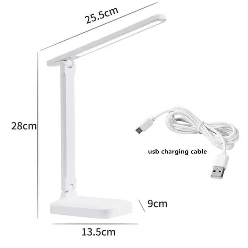 LED Desk Lamp Touch Sensor Foldable Reading Light For Study Bedside And Office 7