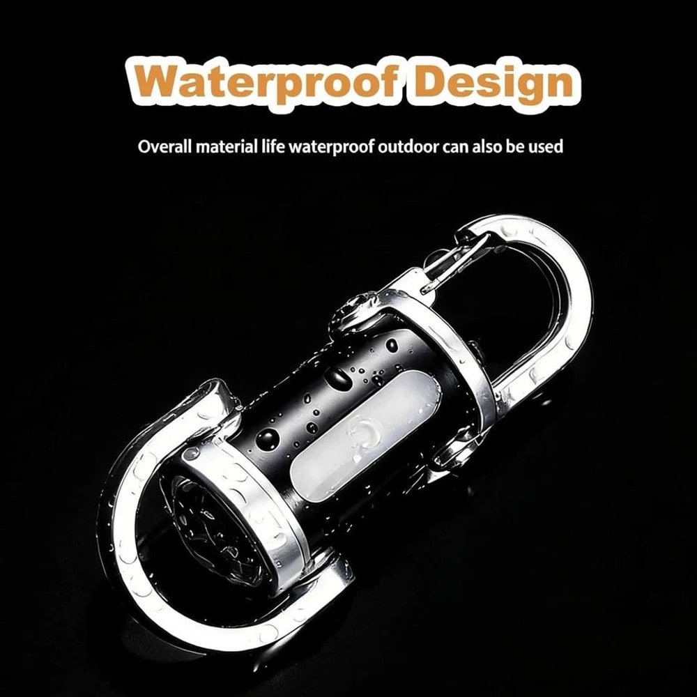 Rechargeable Keychain Flashlight Mini LED Pocket EDC Light 4