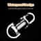 Rechargeable Keychain Flashlight Mini LED Pocket EDC Light 4