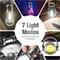 Rechargeable Keychain Flashlight Mini LED Pocket EDC Light 7