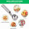 Stainless Steel Ice Cream Scoop With Trigger Release For Cookies Melon And Frozen Desserts 6