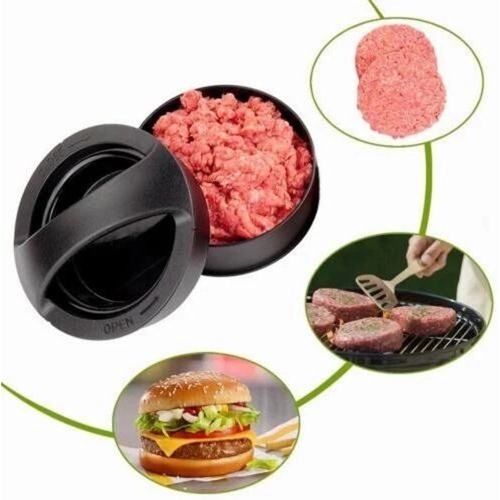 Burger Press Stuffed Patty Maker And Slider Mold For BBQ Grilling 1