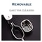 Professional Stainless Steel Garlic Press And Garlic Mincer Tool 5