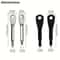 Keychain Screwdriver Set Stainless Steel Mini EDC Pocket Tool 6