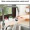 Rotating Faucet Aerator Kitchen Faucet Sprayer Extender Water Saving Nozzle 10