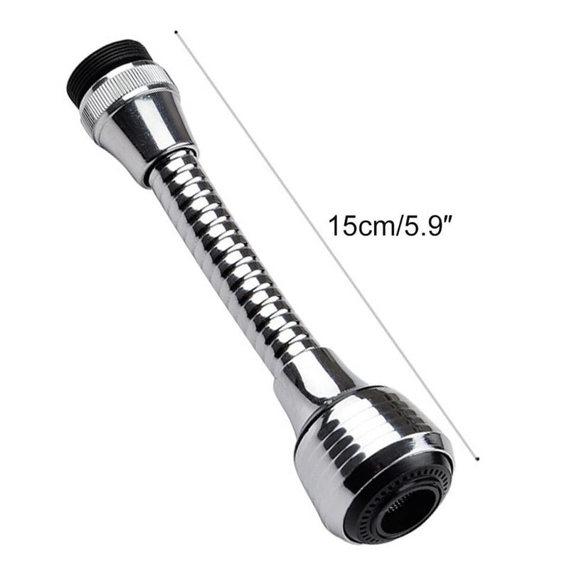 Rotating Faucet Aerator Kitchen Faucet Sprayer Extender Water Saving Nozzle 2