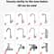 Rotating Faucet Aerator Kitchen Faucet Sprayer Extender Water Saving Nozzle 8