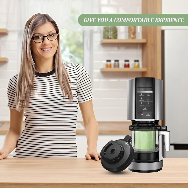 Creami Lid Replacement For Outer Bowl Secure Fit Reusable Lid 6