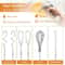 Hand Mixer Attachments Set With Replacement Beaters Dough Hooks And Whisk 1