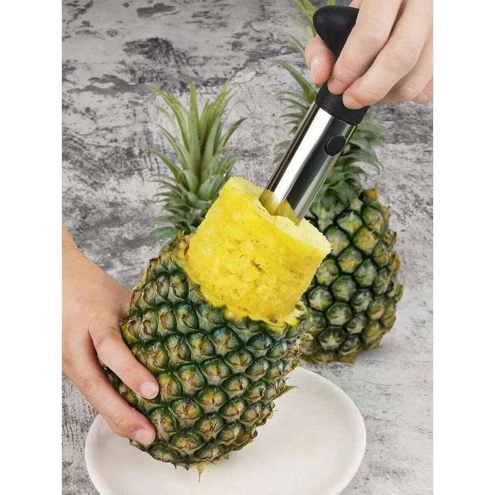Stainless Steel Pineapple Corer Slicer Tool For Easy Fruit Rings And Fast Kitchen Prep 0