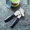SwingAWay Compact Manual Can Opener With Soft Grip Handles And Sharp Steel Cutter 0