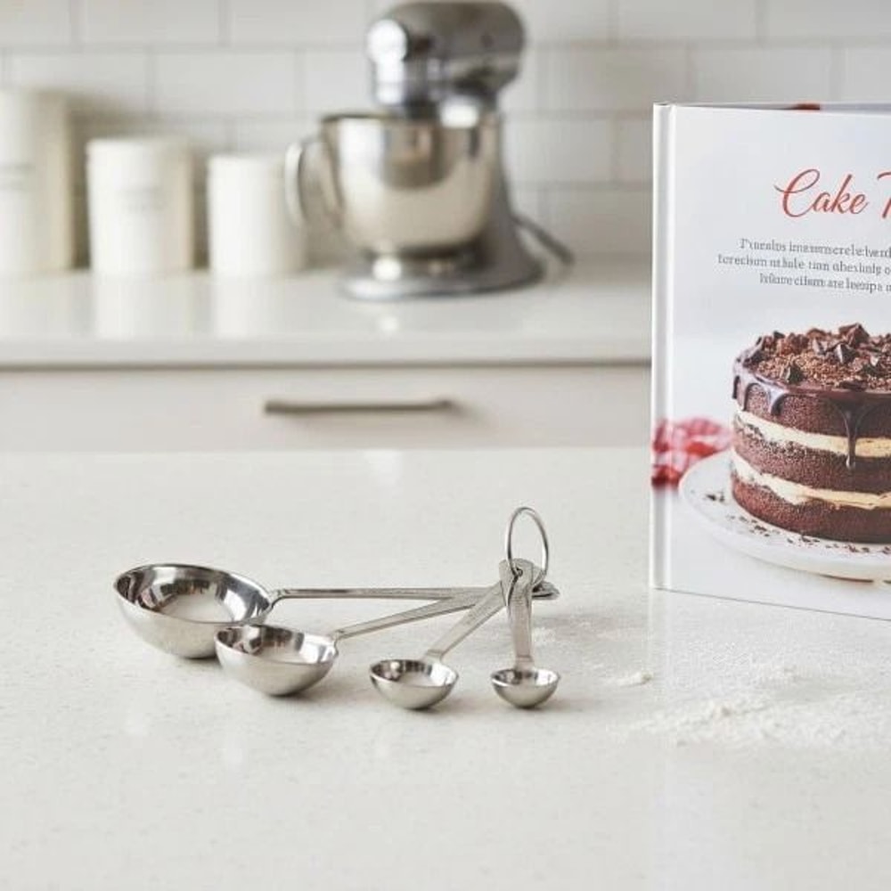 Amco Stainless Steel Measuring Spoon Dishwasher Safe Baking Spoons 4