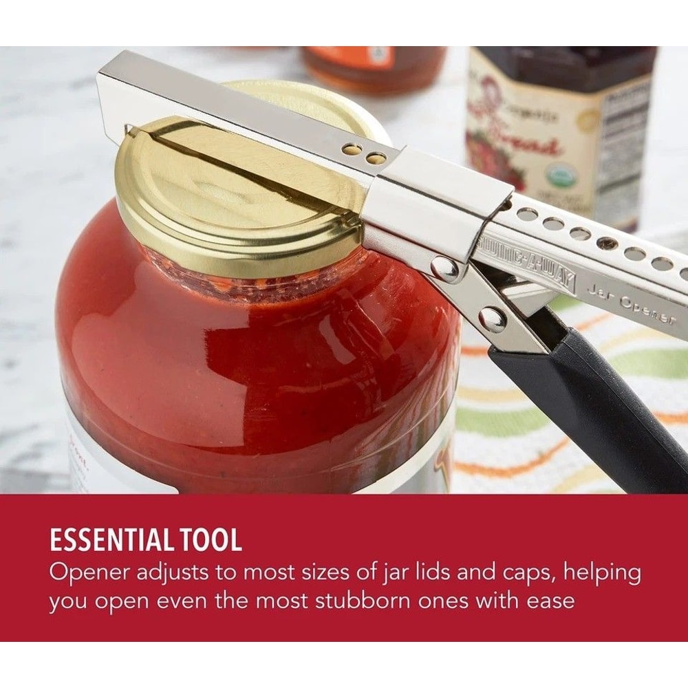 Adjustable Jar Opener With Comfort Grip For Weak Hands 2