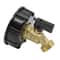 IBC Tote Adapter Coarse Thread To Garden Hose Brass Valve 5