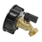 IBC Tote Adapter Coarse Thread To Garden Hose Brass Valve 5