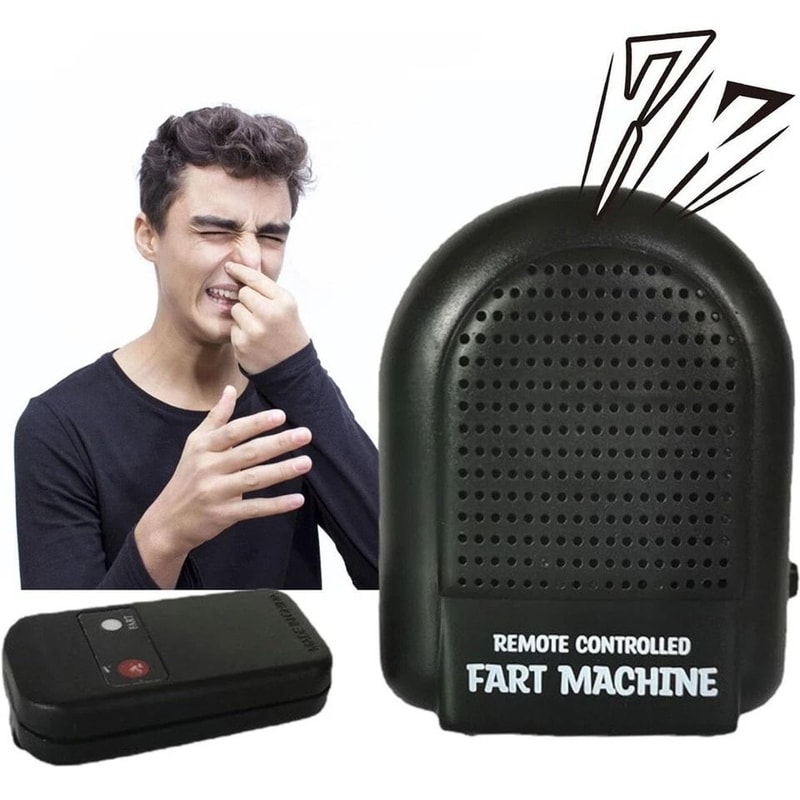 Remote Controlled Fart Machine Box Hidden Prank Sound Toy For Parties Office Fun 0