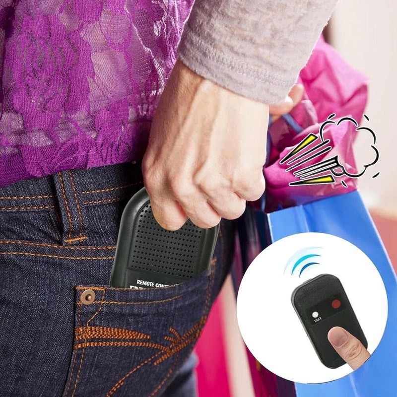 Remote Controlled Fart Machine Box Hidden Prank Sound Toy For Parties Office Fun 1