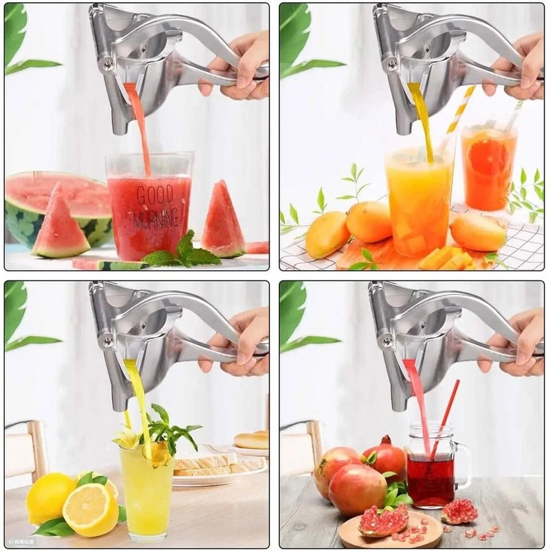 Heavy Duty Manual Citrus Juicer Stainless Steel Lemon Squeezer Hand Press 2
