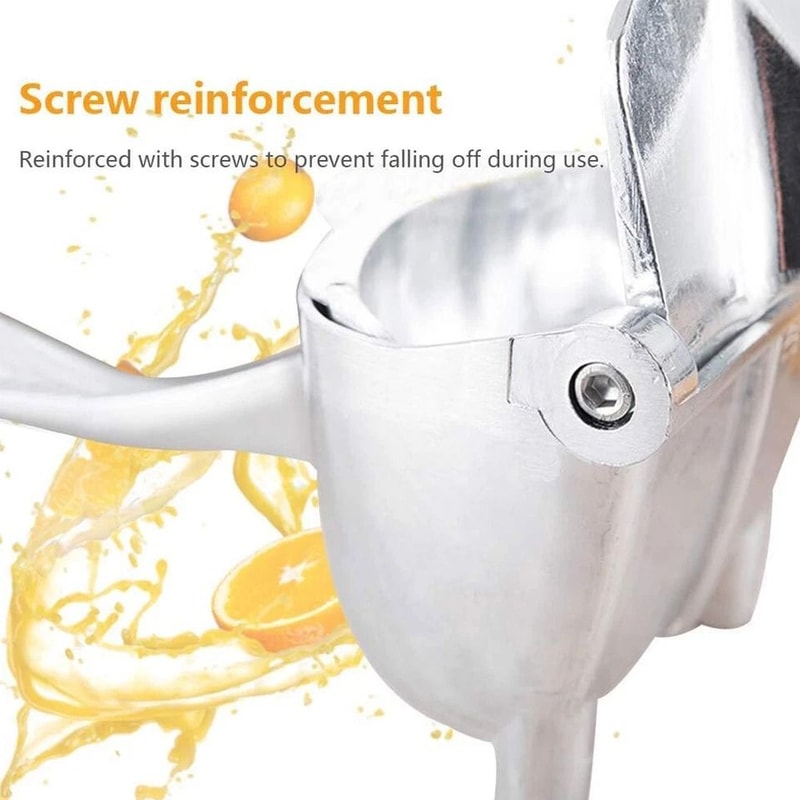 Heavy Duty Manual Citrus Juicer Stainless Steel Lemon Squeezer Hand Press 4