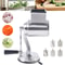 Stainless Steel Rotary Cheese Grater Hand Crank Vegetable Drum Slicer 4