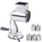 Stainless Steel Rotary Cheese Grater Hand Crank Vegetable Drum Slicer 1