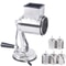 Stainless Steel Rotary Cheese Grater Hand Crank Vegetable Drum Slicer 1
