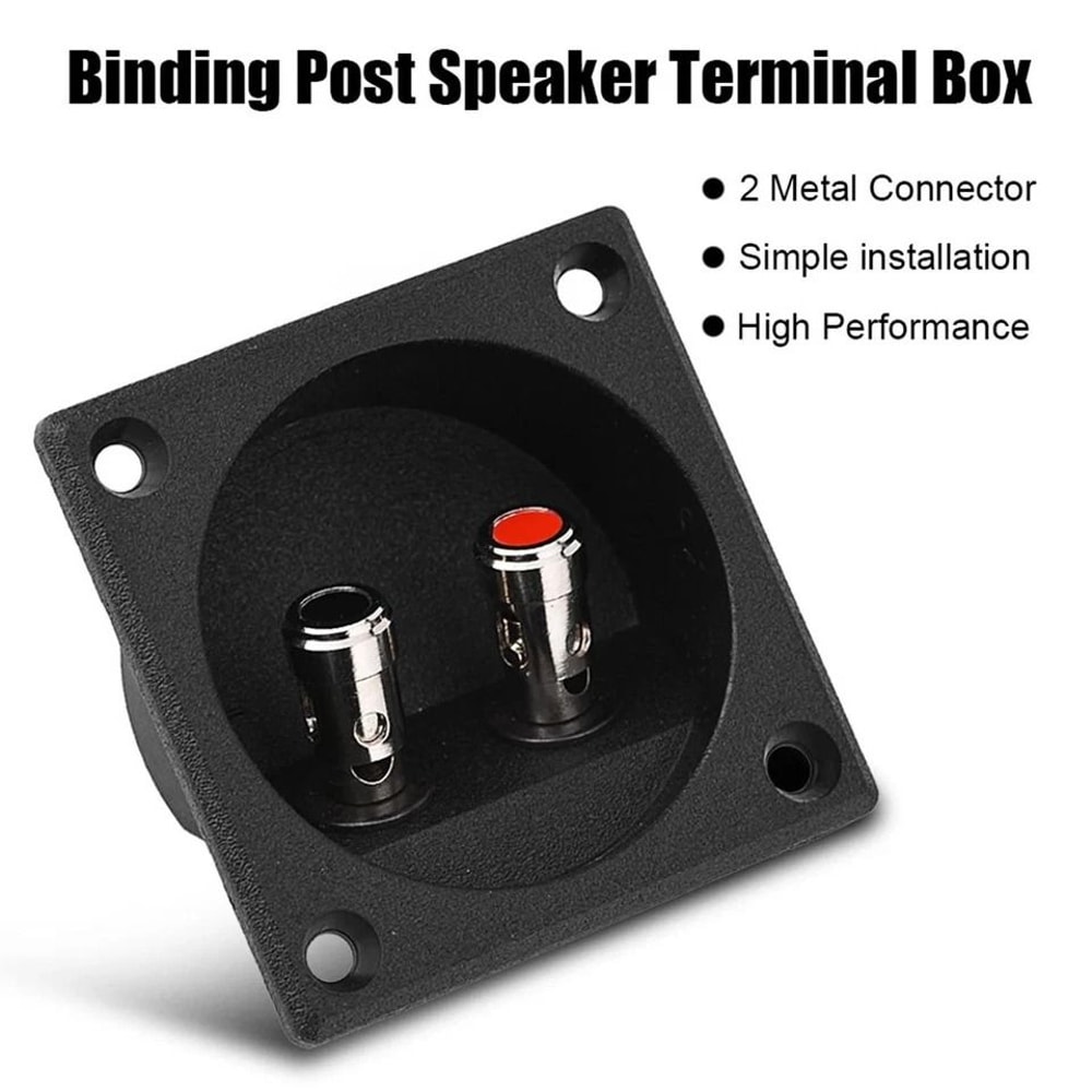 Round Speaker Terminal Cup For Subwoofer Box Wire Spring Cup Connector 1