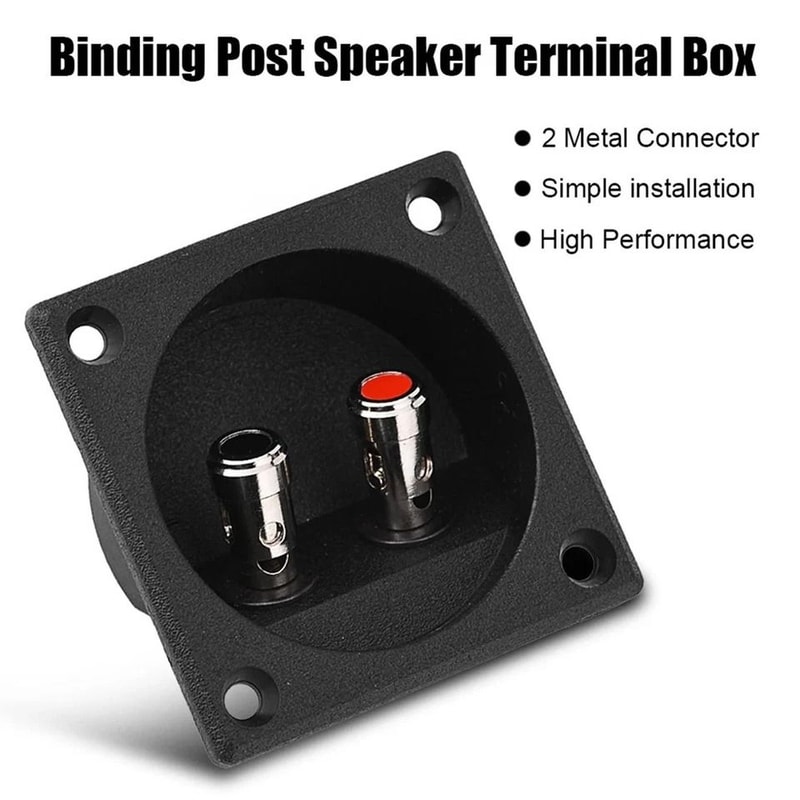 Round Speaker Terminal Cup For Subwoofer Box Wire Spring Cup Connector 1