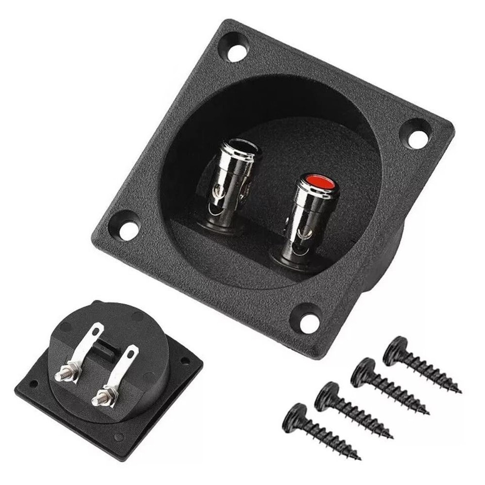 Round Speaker Terminal Cup For Subwoofer Box Wire Spring Cup Connector 6