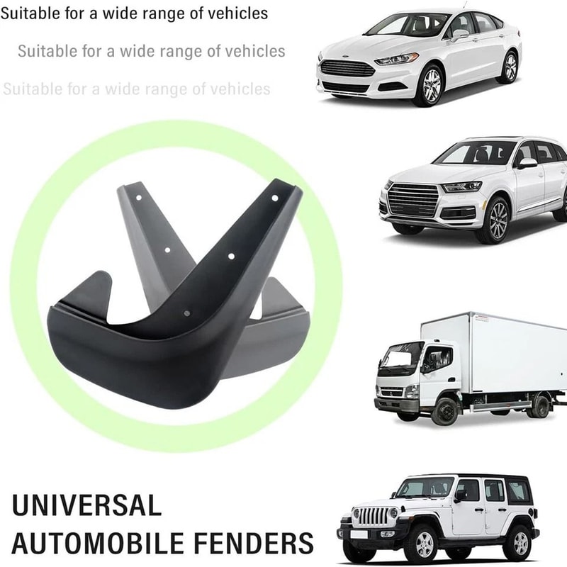 Universal Mud Flaps Car Splash Guards Front And Rear PVC Mud Guards 5