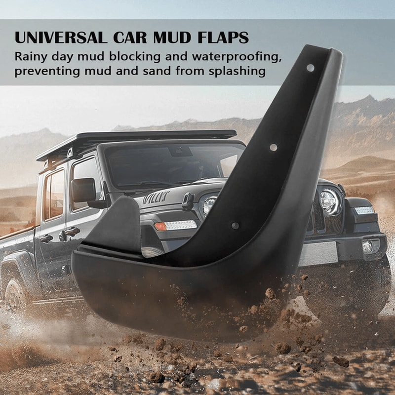 Universal Mud Flaps Car Splash Guards Front And Rear PVC Mud Guards 7