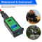 Waterproof Motorcycle USB Charger SAE To Dual USB Adapter With Voltmeter For ATV UTV 3