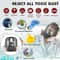 Full Face Respirator Mask With Filters For Painting Spraying And Organic Vapor Protection 3