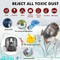 Full Face Respirator Mask With Filters For Painting Spraying And Organic Vapor Protection 3