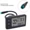 Mini EBike LCD Display Speedometer Waterproof Meter 7