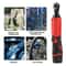Cordless Electric Ratchet Wrench Drive Right Angle Power Tool 9