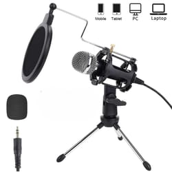 plug and play condenser microphone for pc mac android gaming