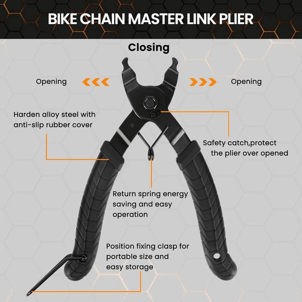 Bike Chain Breaker Tool Bicycle Chain Splitter And Rivet Pin Remover 8