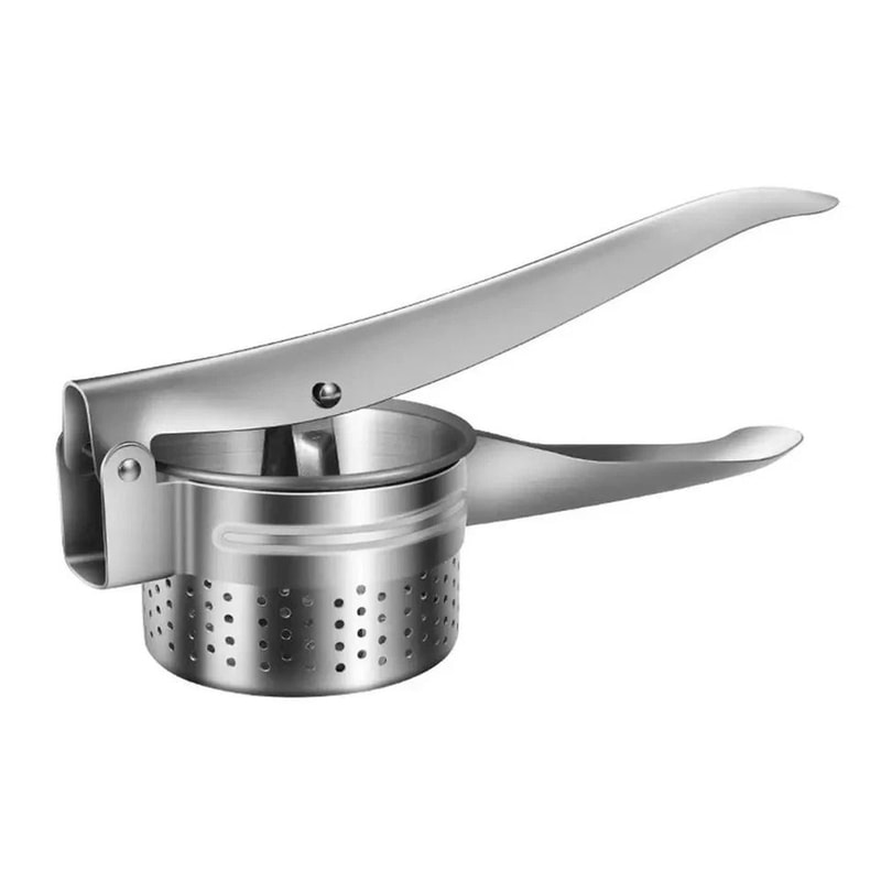 Premium Stainless Steel Potato Ricer Heavy Duty Masher For Smooth LumpFree Potatoes 8