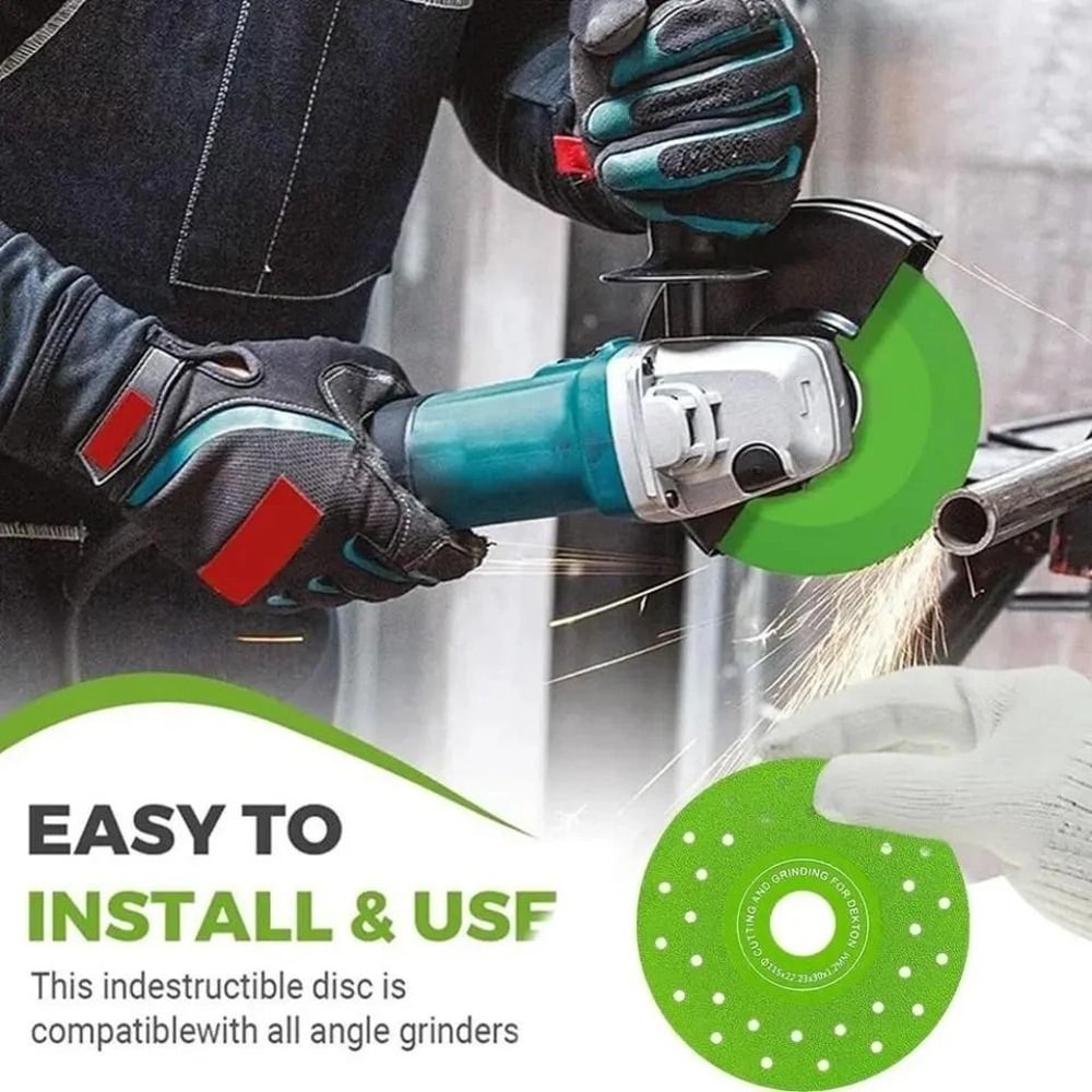 Diamond Grinding Disc Set Tile Cutting Blade For Marble Granite Glass 3