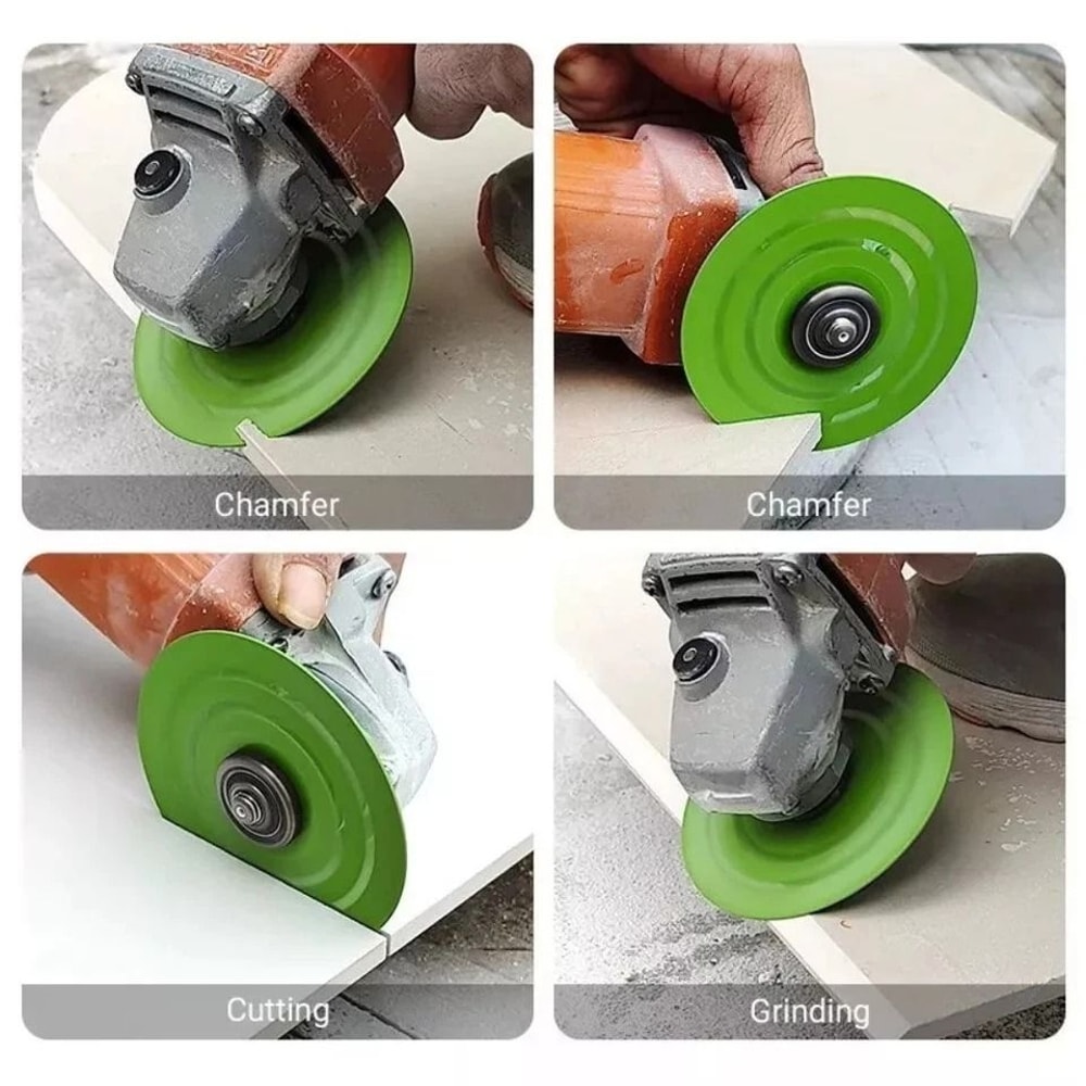 Diamond Grinding Disc Set Tile Cutting Blade For Marble Granite Glass 4