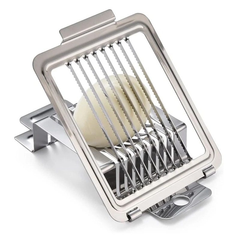 Stainless Steel Egg Slicer For Hard Boiled Eggs Mushrooms And Tomatoes 6