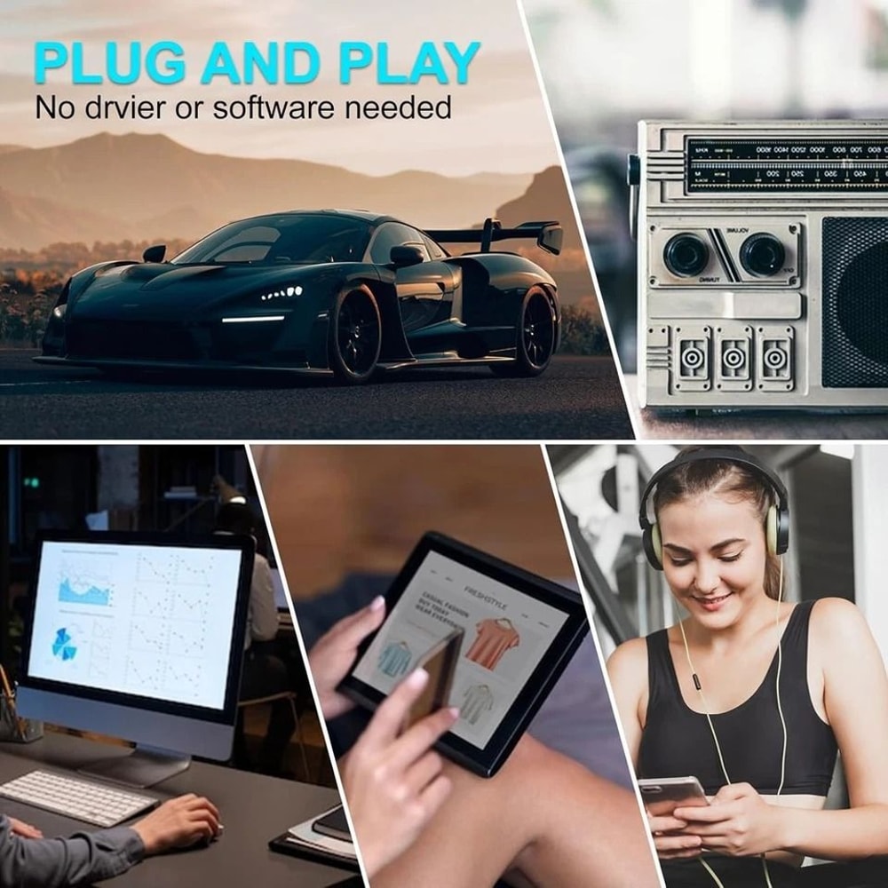 Bluetooth Cassette Adapter For Car With Hands Free Calling And Wireless Music 5