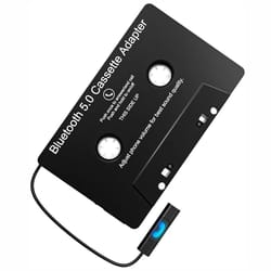 bluetooth cassette adapter for car with hands free calling and wireless music