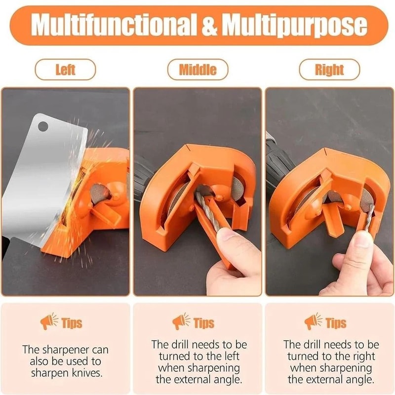 Drill Bit Sharpener Tool For Knives Scissors And Bits 1