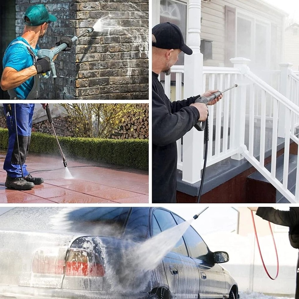 Pressure Washer Turbo Nozzle PSI GPM Quick Connect Rotating Spray Tip 3