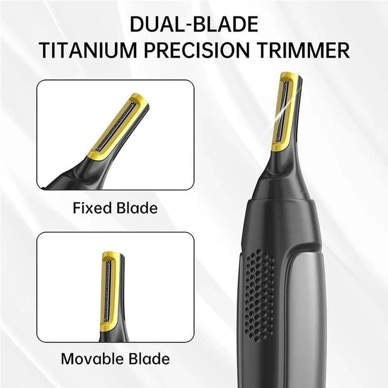 Rechargeable Nose Hair Trimmer For Men Ear Nose Eyebrow Beard Trimmer 2